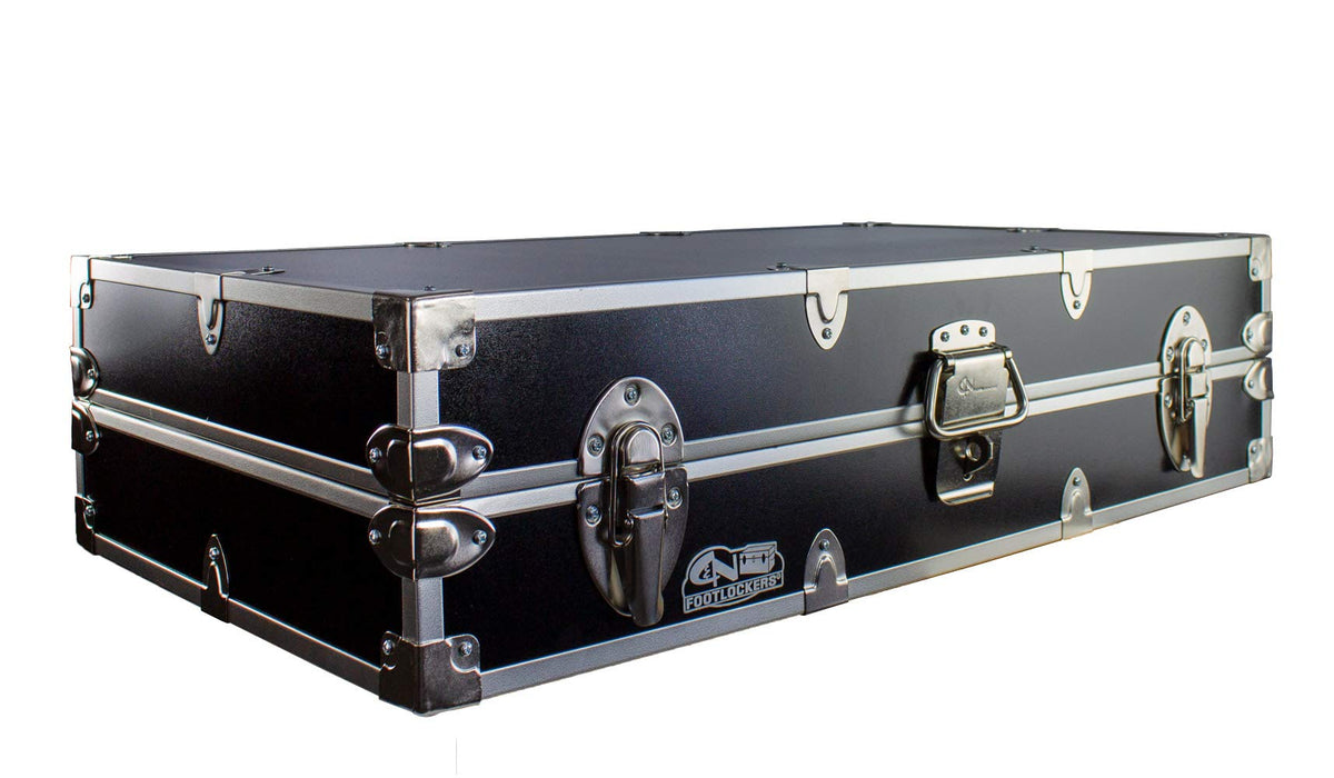 Lockable Under Bed Trunk 32 x 18 x 8.25 Inches Q482