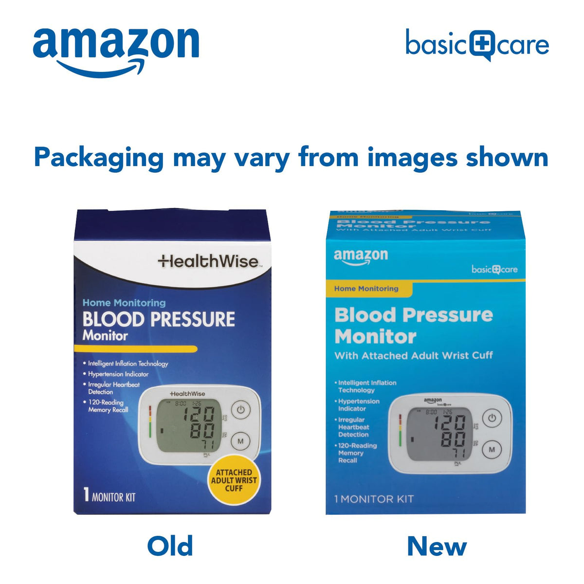 Wrist Blood Pressure Monitor with Large Display R104195