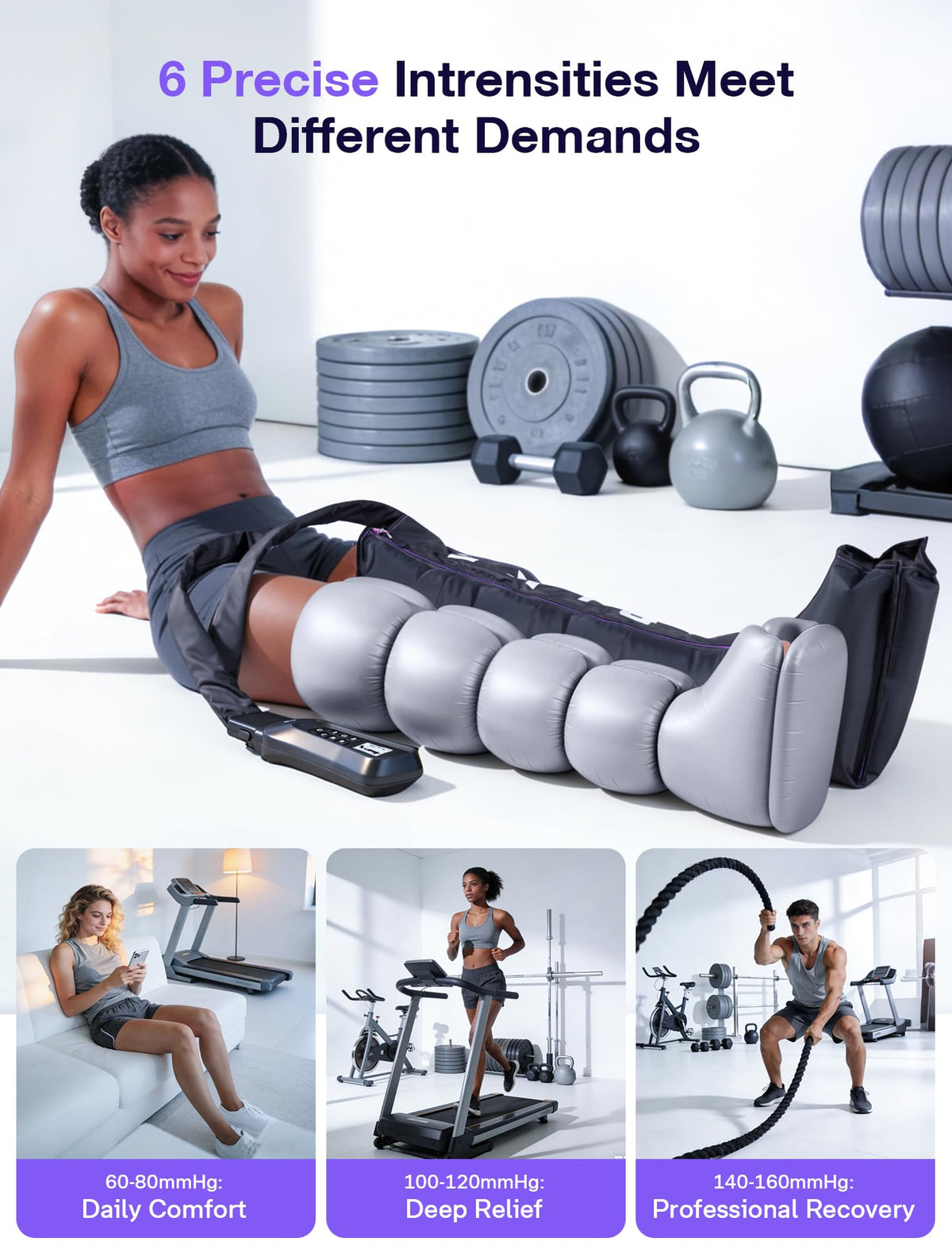 Leg Compression Massager with Heat F859