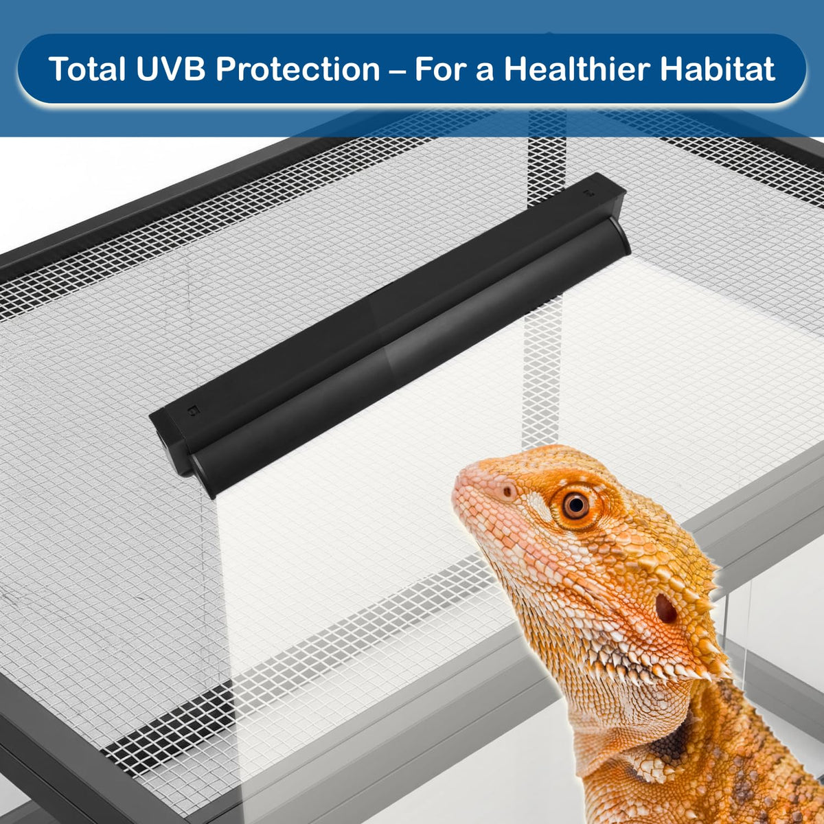 8W 10.0 UVB Reptile Light Fixture Kit T282