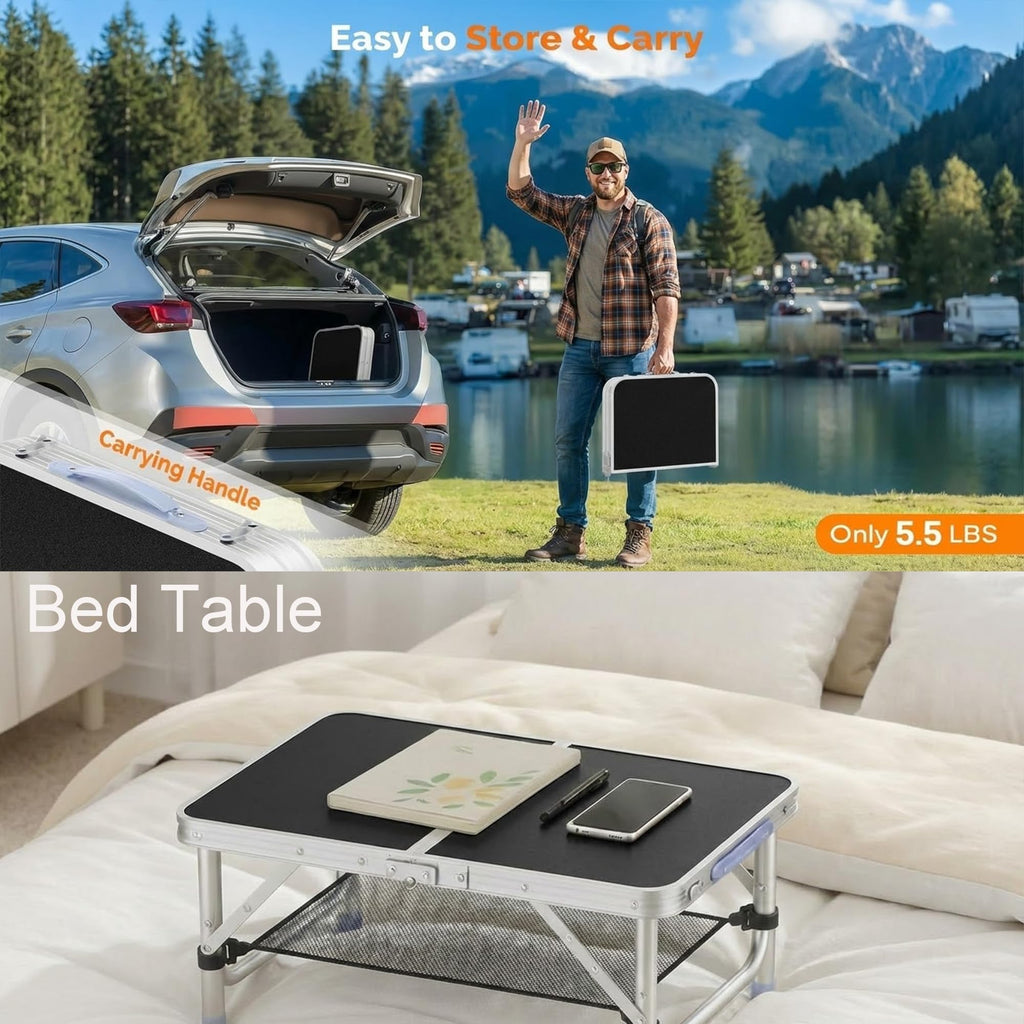 2FT Folding Table 3 Adjustable Height J682505