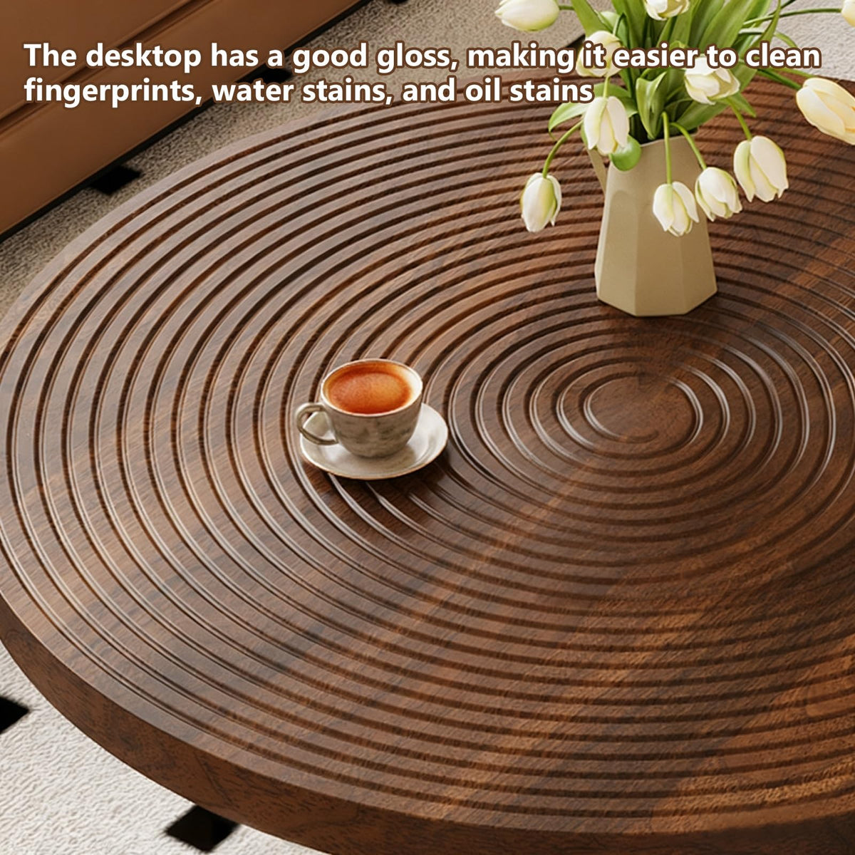 Round Storage Coffee Table B661180