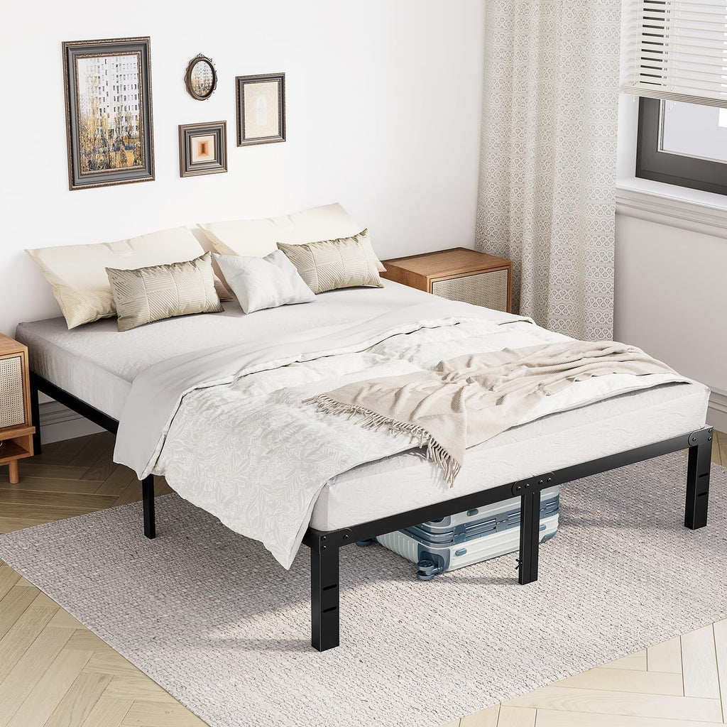Full 12 Inch Metal Platform Bed Frame Z7577