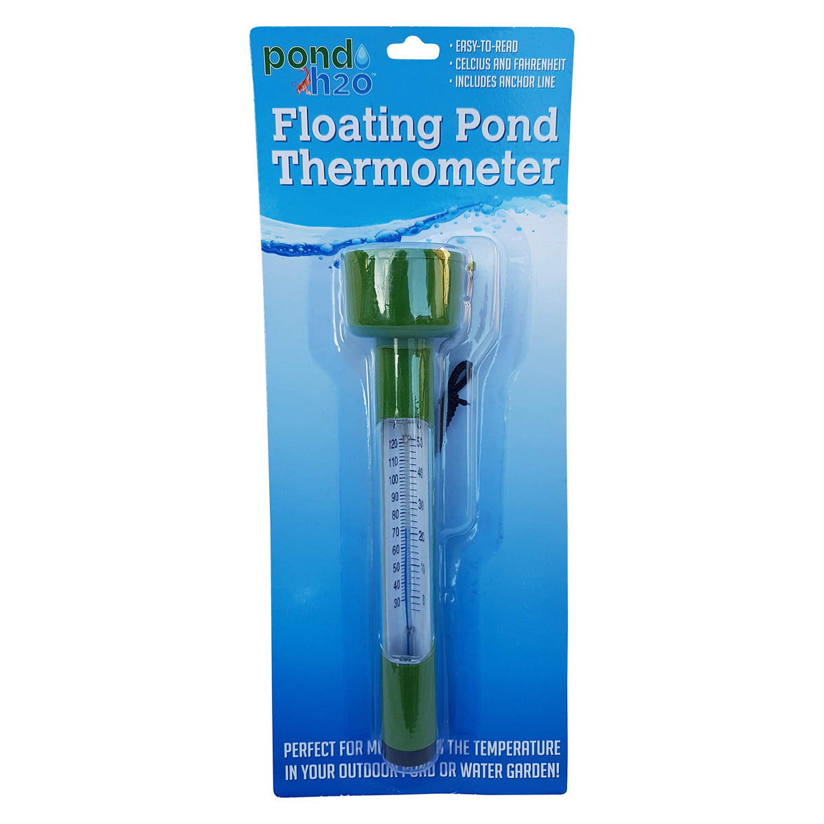 Floating Pond Thermometer & 4-in-1 Pond Cleaning Care Kit U564