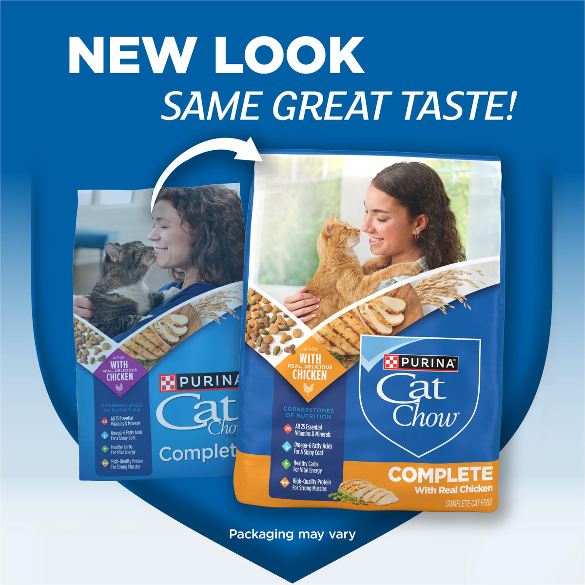 High Protein Dry Cat Food with Real Chicken 20 Pounds H8391