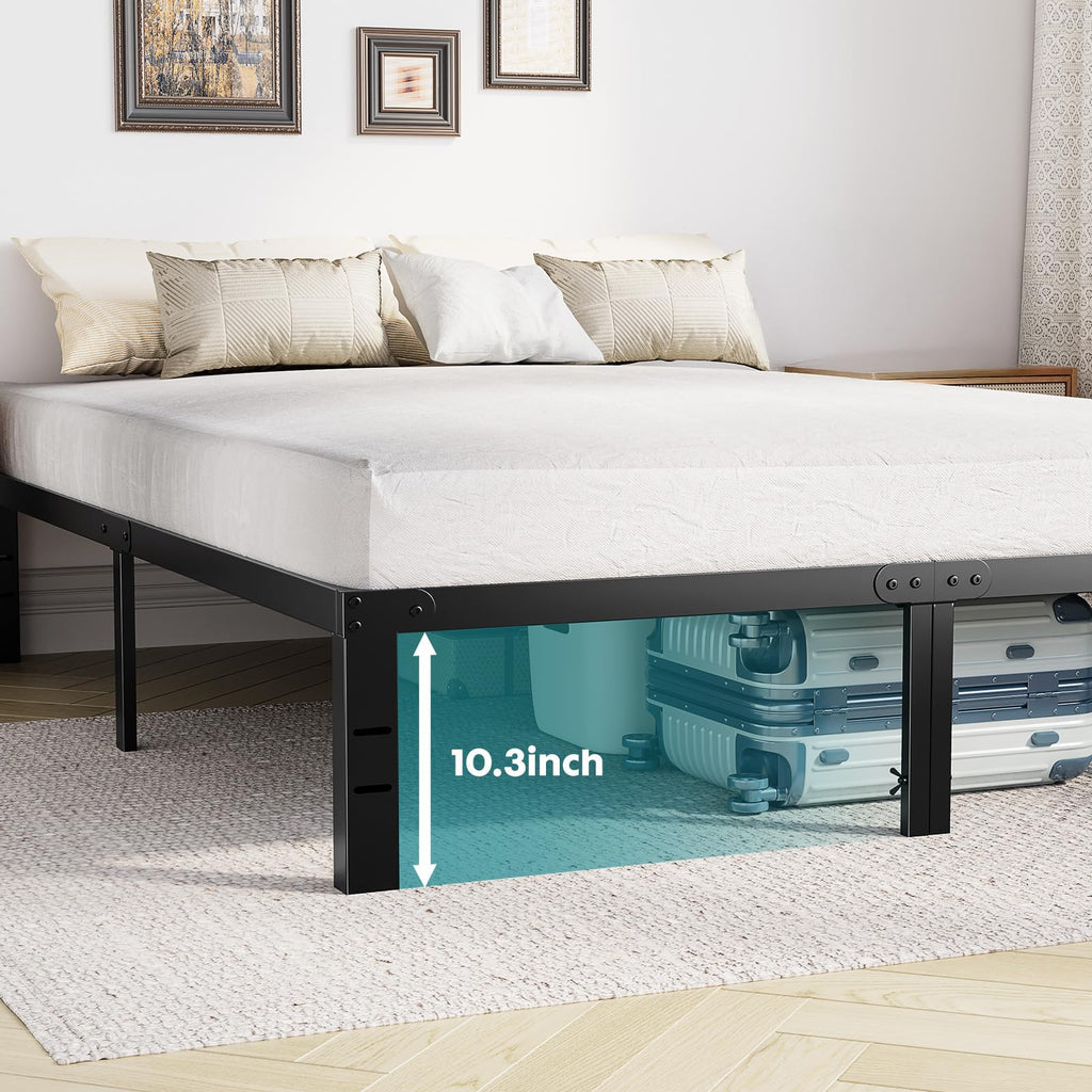 Full 12 Inch Metal Platform Bed Frame Z7577