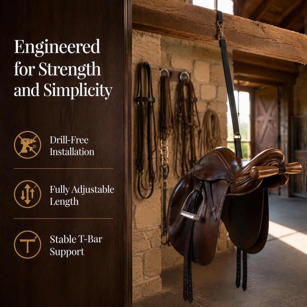 Portable Adjustable Saddle Rack B6215