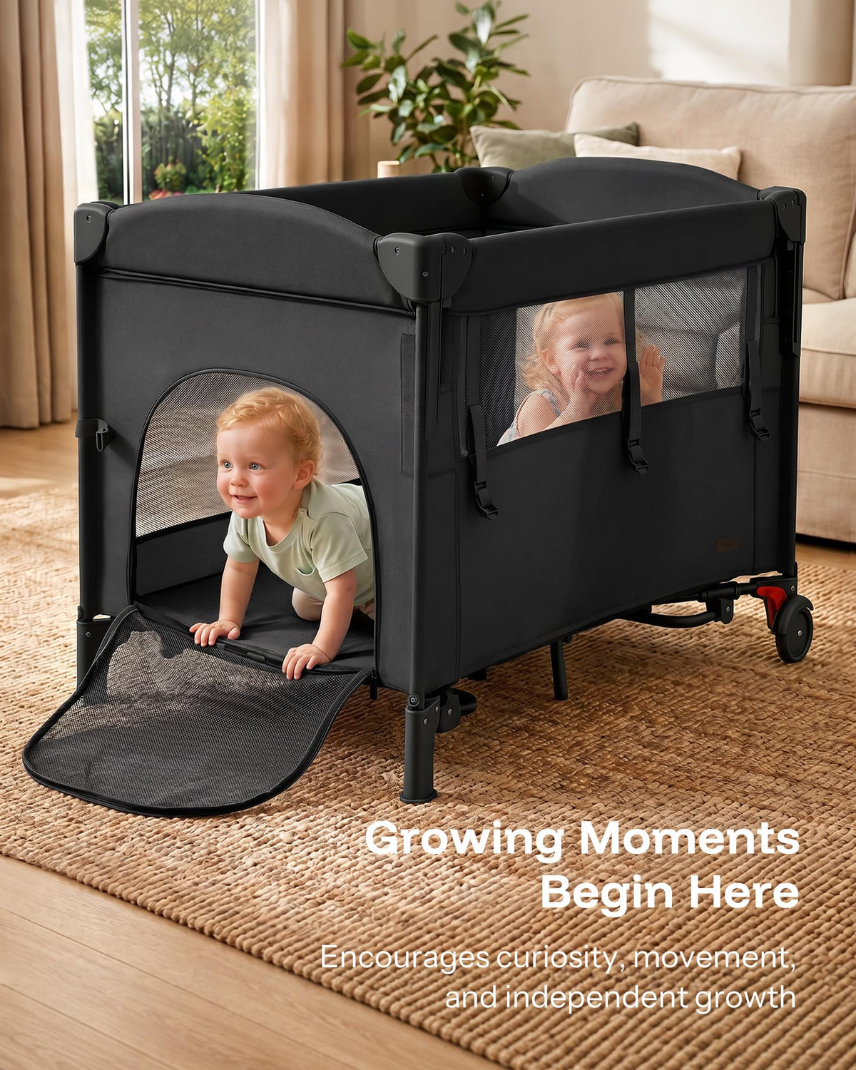6 in 1 Foldable Playard B570837