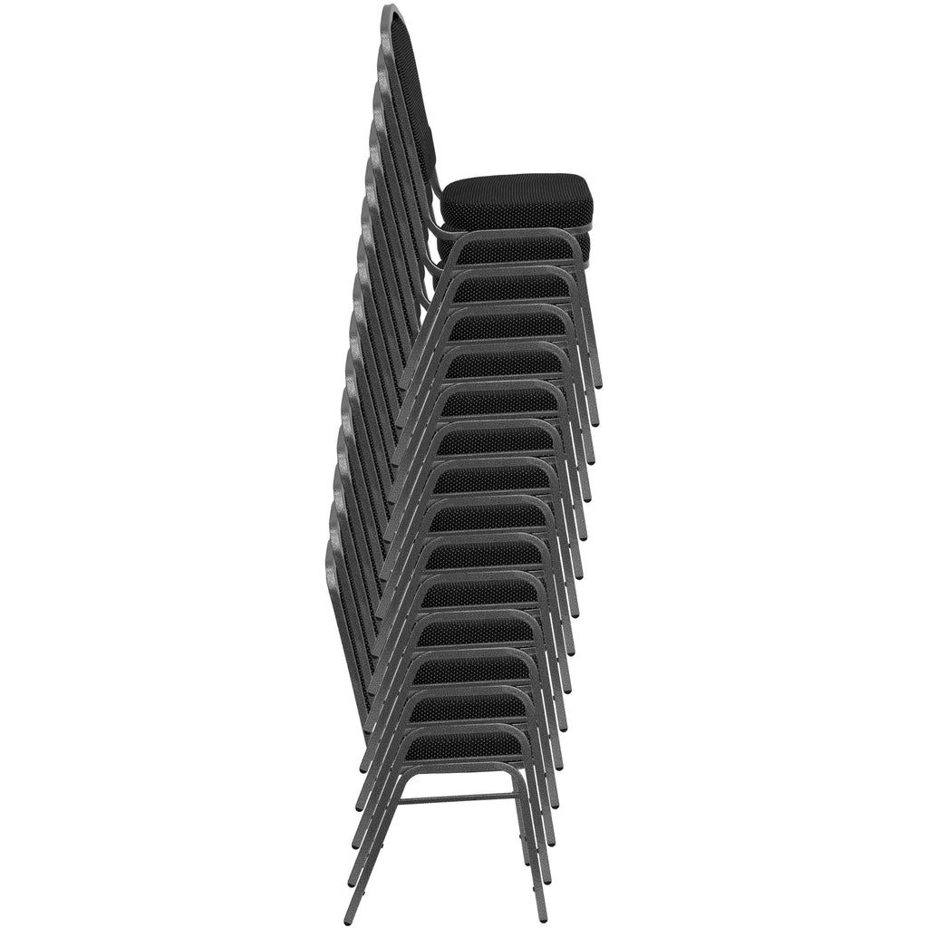 Gray Fabric Stacking Banquet Chair W733
