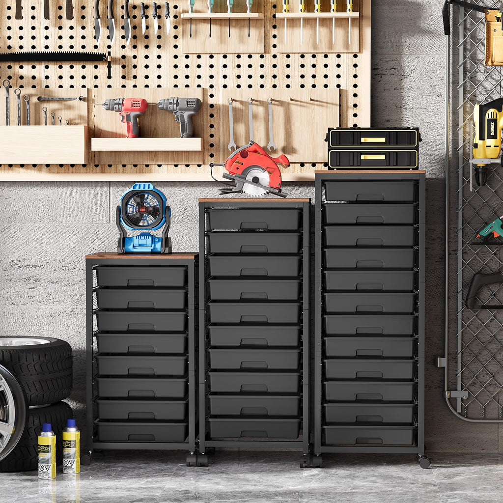 Rolling Cart with 12 Drawers V609