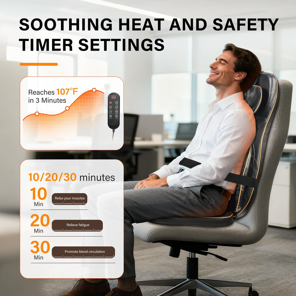 Shiatsu Neck and Back Massager with Heat P208185