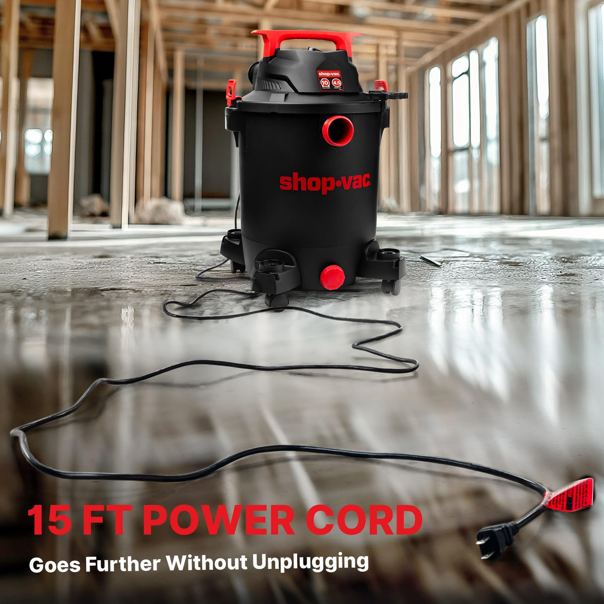 10 Gallon Wet/Dry Vacuum with Blower Function O851106