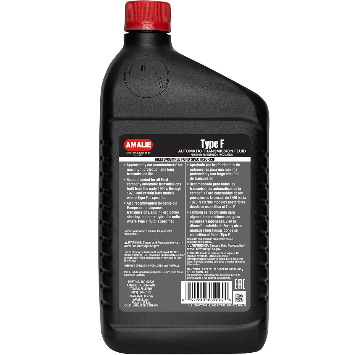 Ford Type F Automatic Transmission Fluid 1 Quart Bottle Pack of 12 D77638