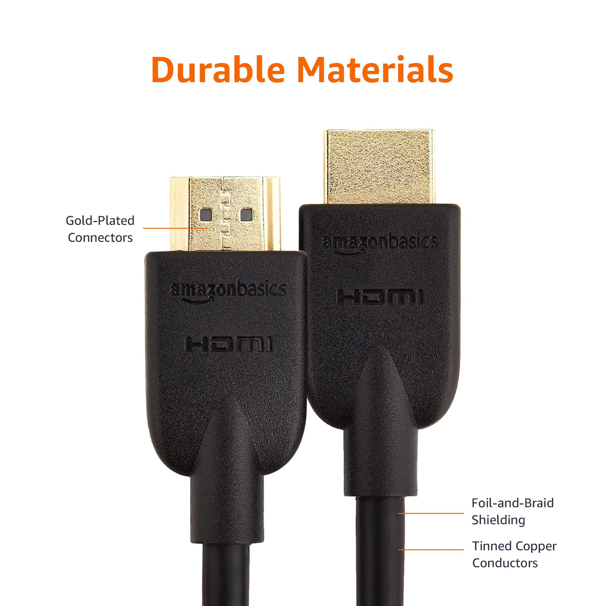 4K Ultra HD HDMI 2.0 Cable, 3 feet, Black Q73625