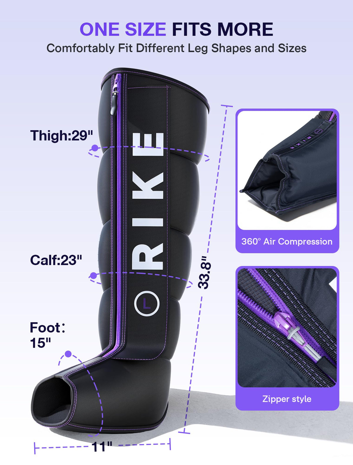 Leg Compression Massager with Heat F859