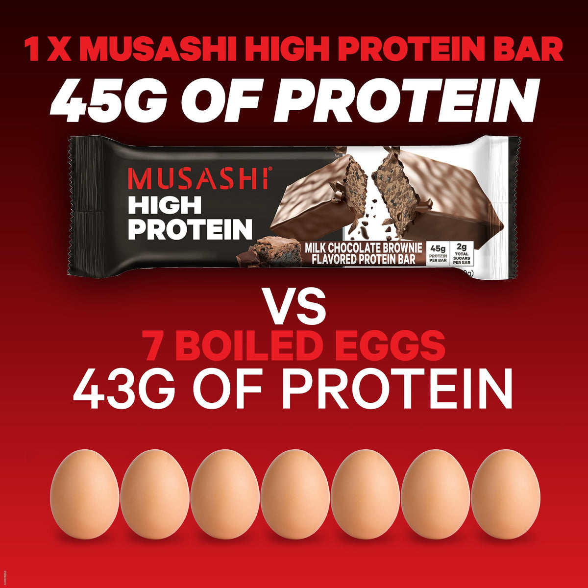 High Protein Bar Milk Chocolate Brownie O140