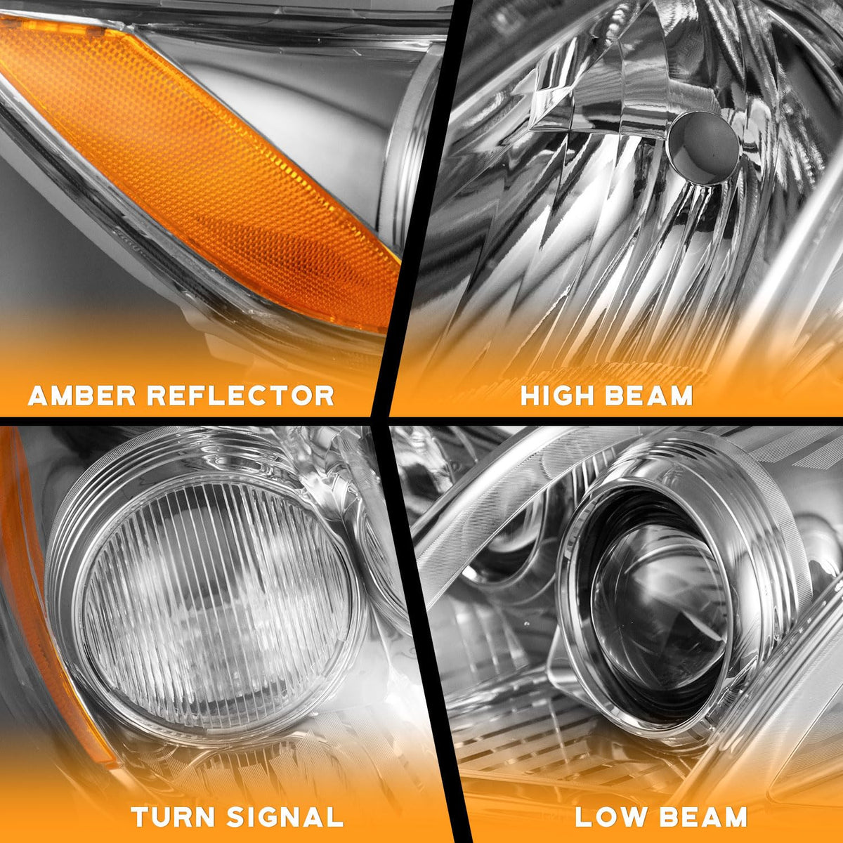 Anti-Fogging Headlights Assembly for Toyota Camry I358349