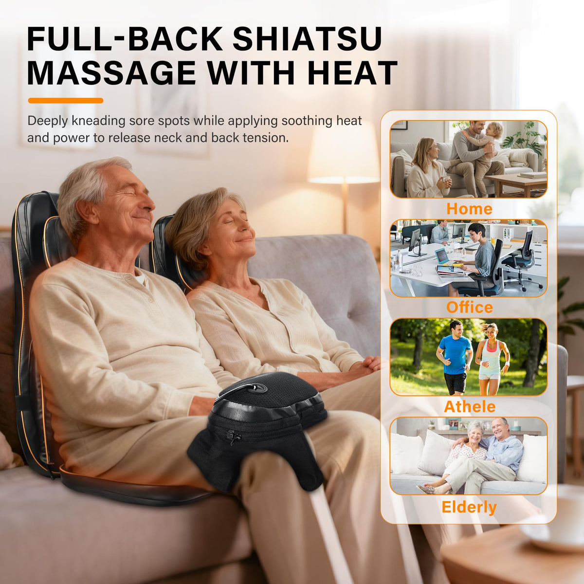 Shiatsu Neck and Back Massager with Heat P208185