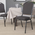Gray Fabric Stacking Banquet Chair W733