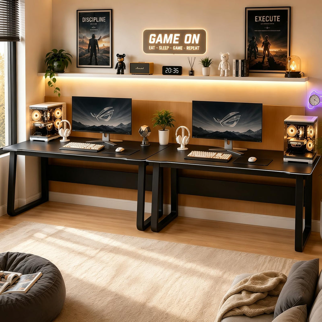 Gaming Desk Computer Writing Table PC Wood G9826
