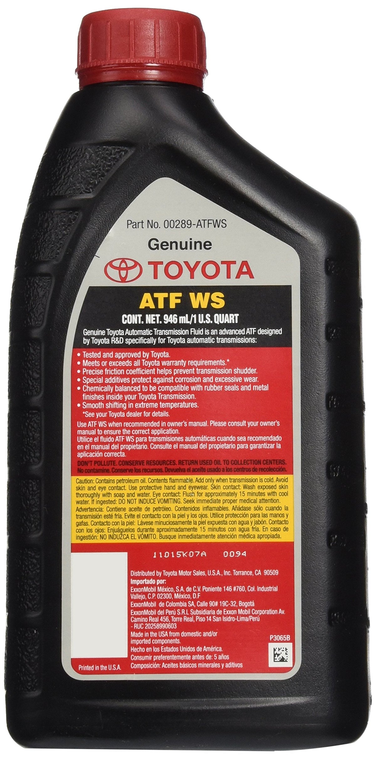 Automatic Transmission Fluid Pack of 4 C9563